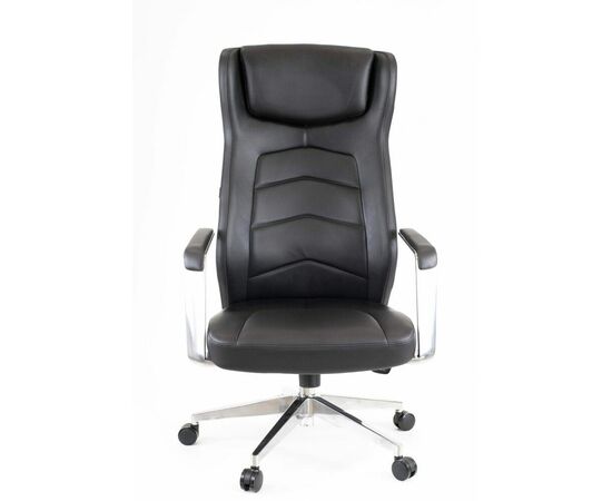 Премиум кресло Everprof Parlament Кожаное Черный, изображение 2 | Интернет магазин мебели и декора LifeDekor