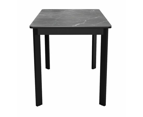 Стол DikLine LK110 Керамика Черный мрамор/подстолье черное/опоры черные, изображение 5 | Интернет магазин мебели и декора LifeDekor