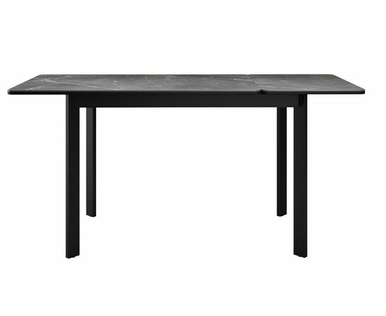 Стол DikLine LK110 Керамика Черный мрамор/подстолье черное/опоры черные, изображение 3 | Интернет магазин мебели и декора LifeDekor