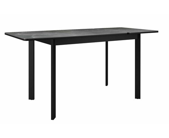 Стол DikLine LK110 Керамика Черный мрамор/подстолье черное/опоры черные, изображение 4 | Интернет магазин мебели и декора LifeDekor