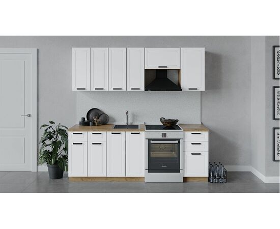 Кухонный гарнитур «Лорас» длиной 220 см | Интернет магазин мебели и декора LifeDekor