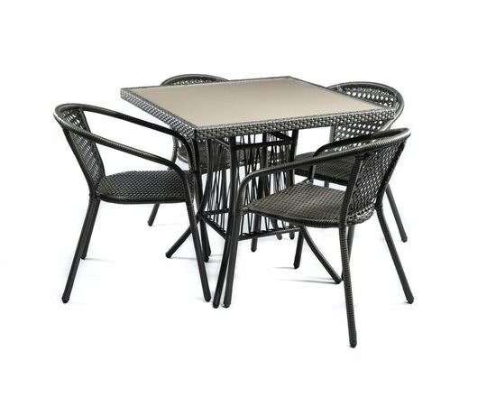 Комплект мебели из ротанга SHADO Виктория оливковое дерево капучино | Интернет магазин мебели и декора LifeDekor