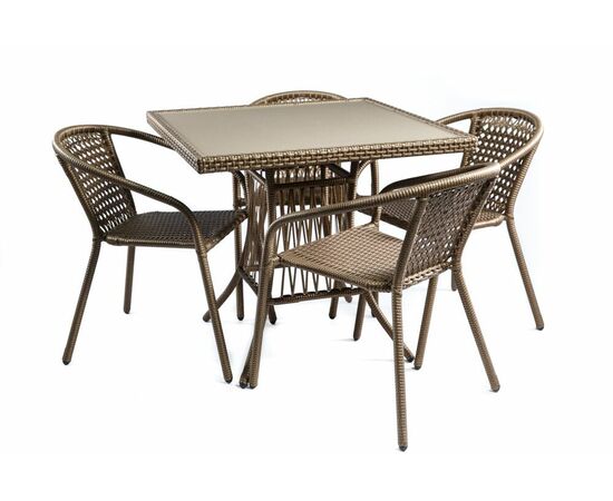 Комплект мебели из ротанга SHADO Виктория бронза капучино | Интернет магазин мебели и декора LifeDekor