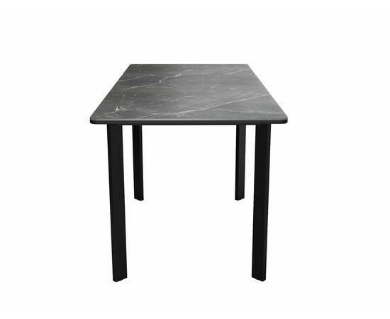 Стол DikLine LK90 Керамика Черный мрамор/подстолье черное/опоры черные, изображение 5 | Интернет магазин мебели и декора LifeDekor
