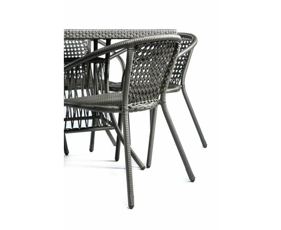 Комплект мебели из ротанга SHADO Виктория оливковое дерево серый, изображение 2 | Интернет магазин мебели и декора LifeDekor