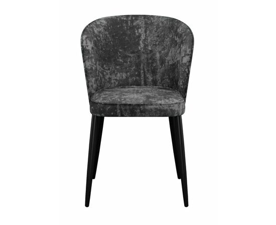 Стул DikLine 348 поворотный M14 серый, ножки черные, изображение 2 | Интернет магазин мебели и декора LifeDekor