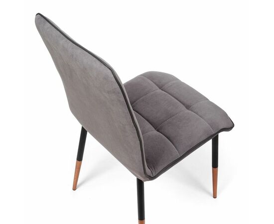 Стул для кухни София PREMIUM серый, изображение 4 | Интернет магазин мебели и декора LifeDekor