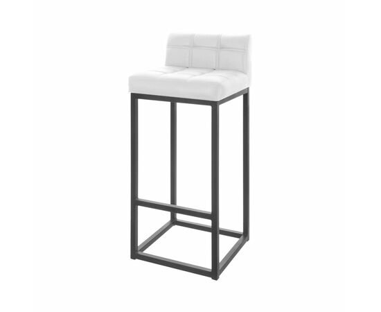 Барный стул SHADO Лофт белый, изображение 2 | Интернет магазин мебели и декора LifeDekor