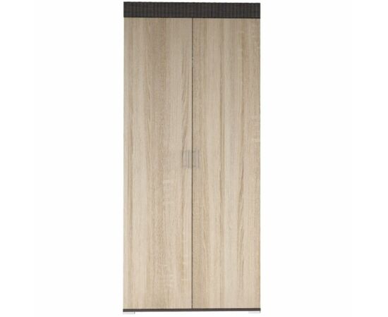 Шкаф «Марк» 2дв, венге/дуб сонома, изображение 2 | Интернет магазин мебели и декора LifeDekor