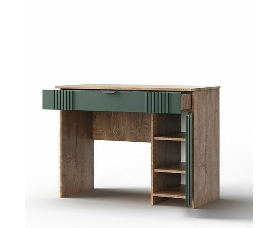 Стол «Герта» КМК 0979.21, дуб канзас/зеленый матовый, изображение 3 | Интернет магазин мебели и декора LifeDekor