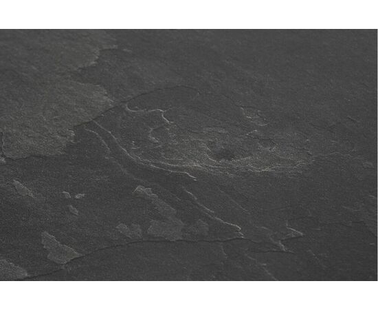 "Венето" обеденный стол из HPL 90х90см, цвет "серый гранит", каркас белый, изображение 6 | Интернет магазин мебели и декора LifeDekor