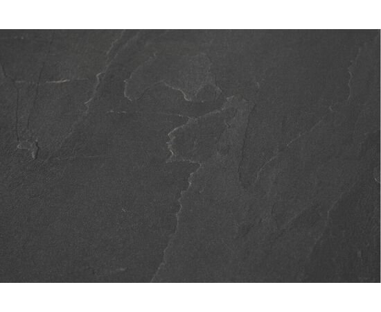 "Венето" обеденный стол из HPL 90х90см, цвет "серый гранит", каркас черный, изображение 6 | Интернет магазин мебели и декора LifeDekor