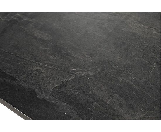 "Верона" журнальный стол из HPL 120х65, H40, каркас черный муар, цвет столешницы "серый гранит", изображение 6 | Интернет магазин мебели и декора LifeDekor
