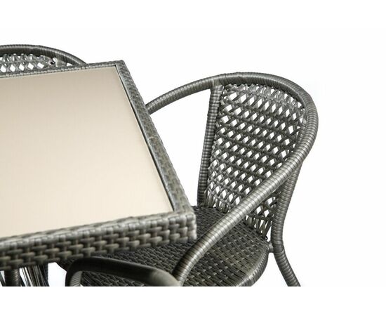 Комплект мебели из ротанга SHADO Виктория оливковое дерево капучино, изображение 3 | Интернет магазин мебели и декора LifeDekor