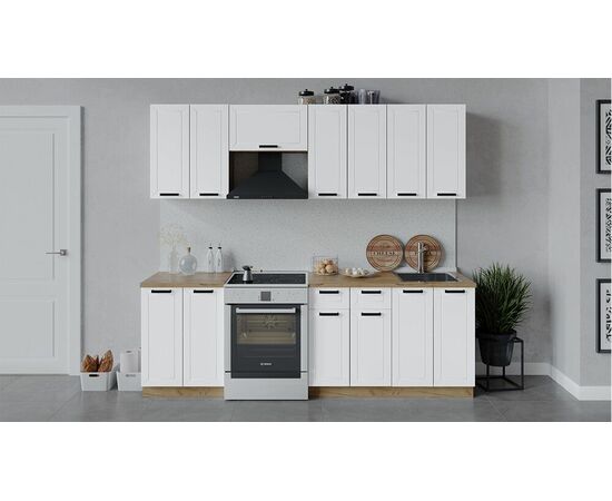 Кухонный гарнитур «Лорас» длиной 240 см | Интернет магазин мебели и декора LifeDekor