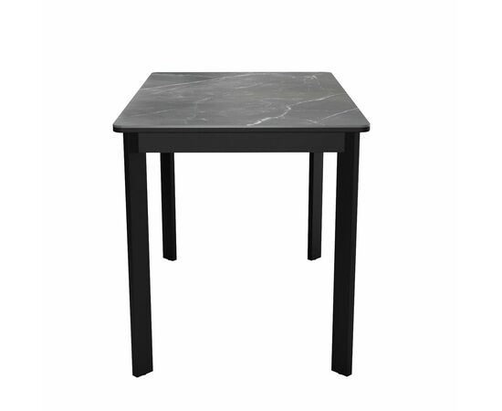 Стол DikLine LK90 Керамика Черный мрамор/подстолье черное/опоры черные, изображение 4 | Интернет магазин мебели и декора LifeDekor