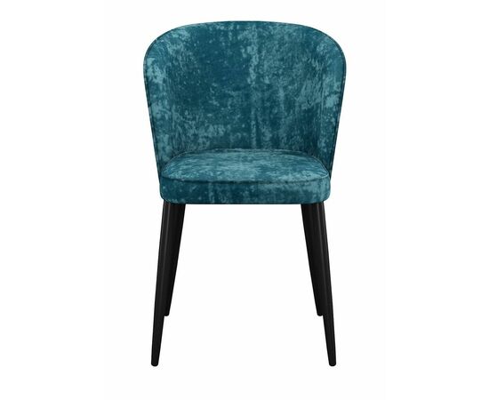 Стул DikLine 348 поворотный M19 бирюза, ножки черные, изображение 2 | Интернет магазин мебели и декора LifeDekor