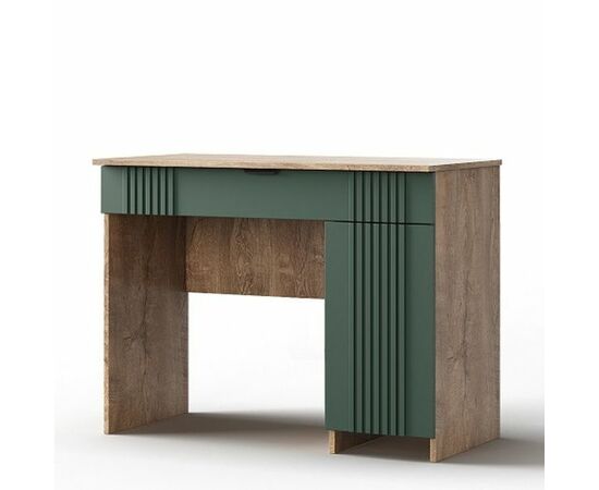 Стол «Герта» КМК 0979.21, дуб канзас/зеленый матовый | Интернет магазин мебели и декора LifeDekor