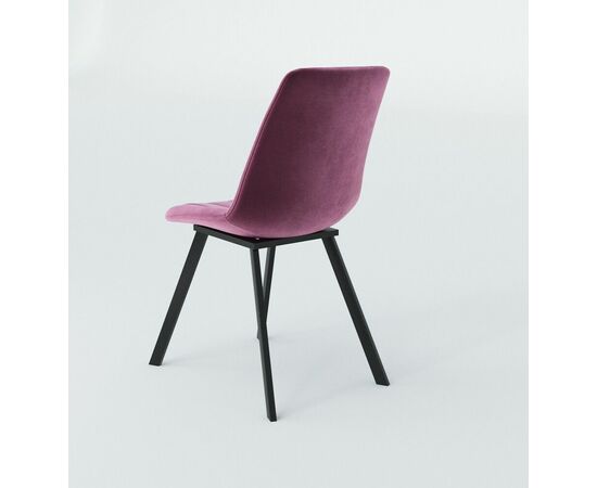 Стул мягкий SHADO Дарси профиль розовый/черный, изображение 4 | Интернет магазин мебели и декора LifeDekor