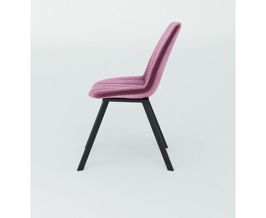Стул мягкий SHADO Дарси профиль розовый/черный, изображение 3 | Интернет магазин мебели и декора LifeDekor