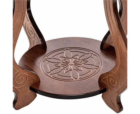 Стол журнальный "Виват М Мини"(орех) Вис, изображение 2 | Интернет магазин мебели и декора LifeDekor