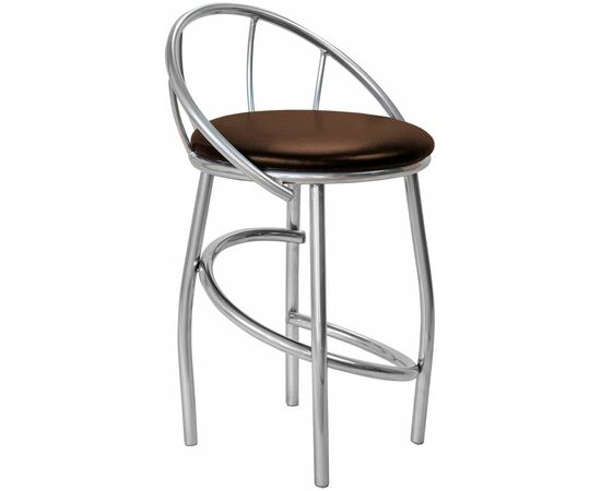 Табурет для кухни Shado Ракушка №5 хром 3029 | Интернет магазин мебели и декора LifeDekor