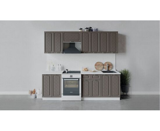 Кухонный гарнитур «Бьянка» длиной 240 см | Интернет магазин мебели и декора LifeDekor