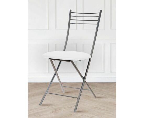 Стул для кухни SHADO Хлоя складной №5 Хром 3002, изображение 4 | Интернет магазин мебели и декора LifeDekor