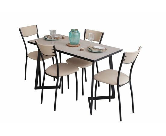Обеденная группа SHADO Керамика Берлин Беж 18 Сильвия 10 3028 Беж | Интернет магазин мебели и декора LifeDekor
