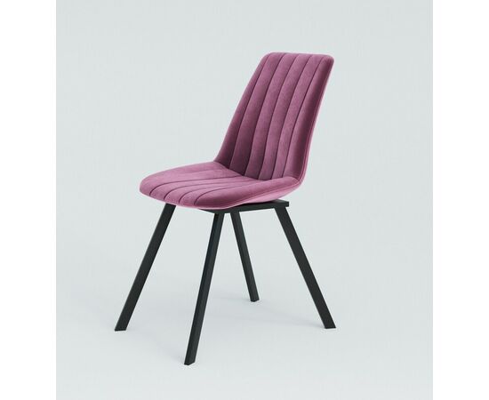 Стул мягкий SHADO Дарси профиль розовый/черный, изображение 10 | Интернет магазин мебели и декора LifeDekor