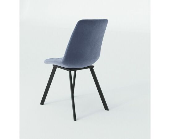 Стул мягкий SHADO Дарси профиль серый/черный, изображение 5 | Интернет магазин мебели и декора LifeDekor