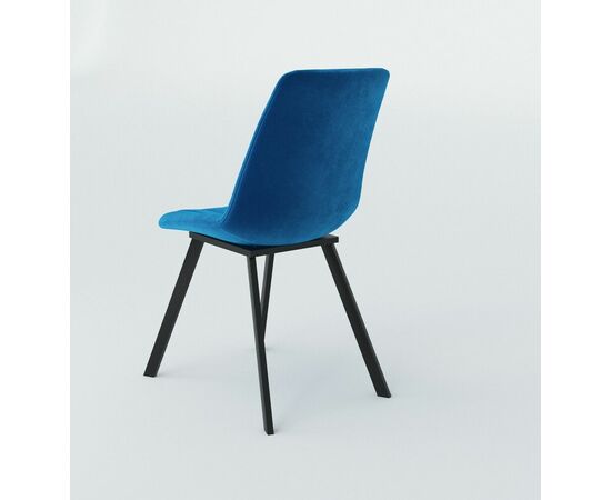 Стул мягкий SHADO Дарси профиль синий/черный, изображение 8 | Интернет магазин мебели и декора LifeDekor