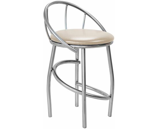 Табурет для кухни Shado Ракушка №5 хром 3028 | Интернет магазин мебели и декора LifeDekor