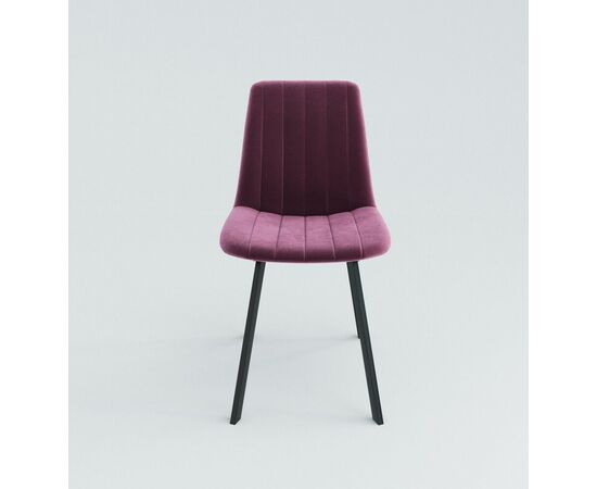 Стул мягкий SHADO Дарси профиль розовый/черный, изображение 2 | Интернет магазин мебели и декора LifeDekor