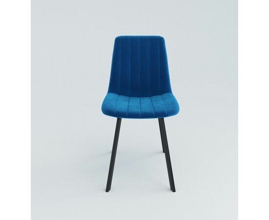 Стул мягкий SHADO Дарси профиль синий/черный, изображение 6 | Интернет магазин мебели и декора LifeDekor