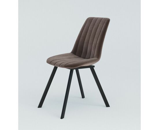 Стул мягкий SHADO Дарси профиль бежевый/черный, изображение 7 | Интернет магазин мебели и декора LifeDekor