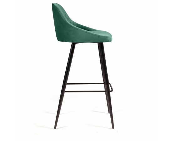Стул барный Douglas ромб, бархат зеленый 19, изображение 3 | Интернет магазин мебели и декора LifeDekor