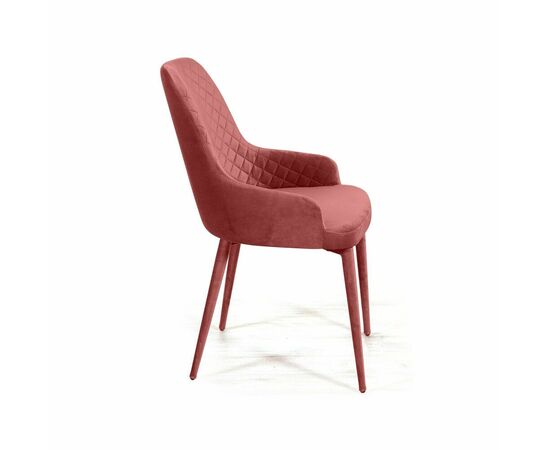 Стул Douglas ромб, бархат пудровый 15, изображение 8 | Интернет магазин мебели и декора LifeDekor