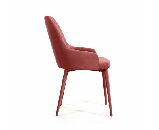 Стул Douglas ромб, бархат пудровый 15, изображение 3 | Интернет магазин мебели и декора LifeDekor