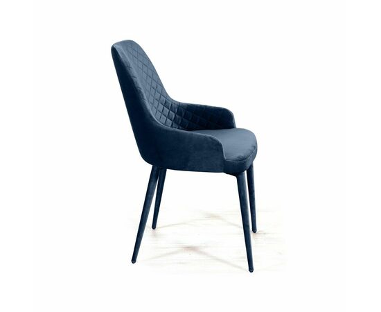 Стул Douglas ромб, бархат синий 29, изображение 8 | Интернет магазин мебели и декора LifeDekor
