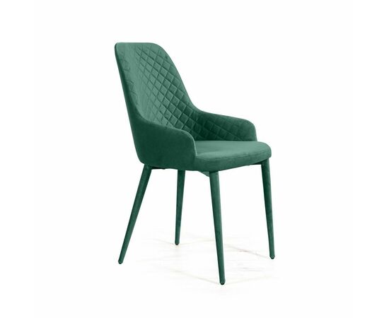 Стул Douglas ромб, бархат зеленый 19, изображение 4 | Интернет магазин мебели и декора LifeDekor