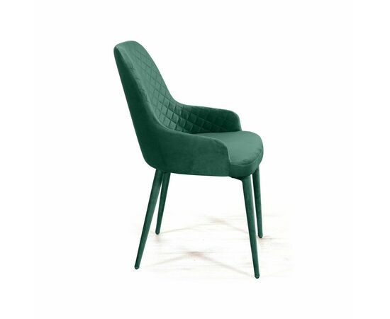 Стул Douglas ромб, бархат зеленый 19, изображение 8 | Интернет магазин мебели и декора LifeDekor