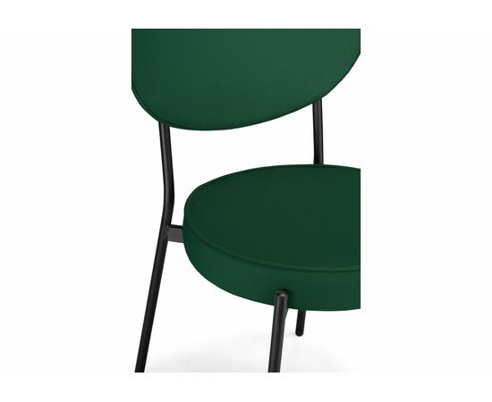 Стул на металлокаркасе Ройс зеленый / черный, изображение 5 | Интернет магазин мебели и декора LifeDekor