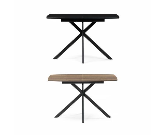 Стол стеклянный Тамаса 120(150)х70х76 белый, изображение 2 | Интернет магазин мебели и декора LifeDekor