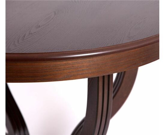 Стол круглый "Милорд-120" (Милорд-120 стол круглый (120х170/ темный орех/патина темная), изображение 3 | Интернет магазин мебели и декора LifeDekor