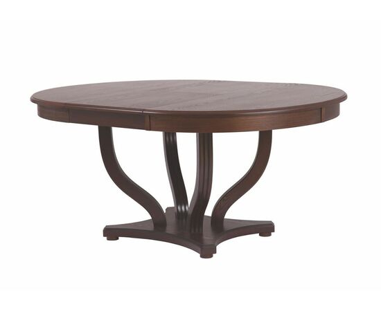 Стол круглый "Милорд-120" (Милорд-120 стол круглый (120х170/ темный орех/патина темная), изображение 5 | Интернет магазин мебели и декора LifeDekor