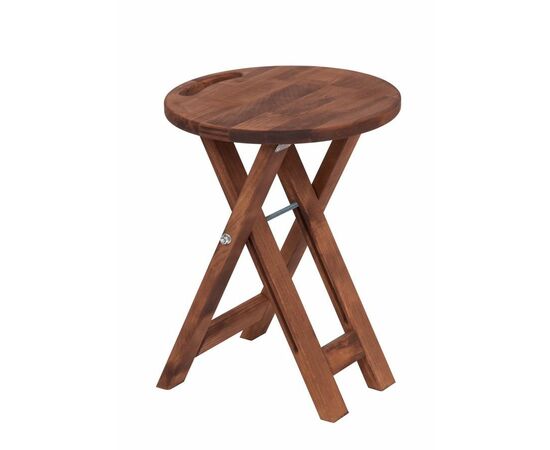 Табурет складной (темный орех) | Интернет магазин мебели и декора LifeDekor