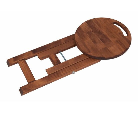 Табурет складной (темный орех), изображение 4 | Интернет магазин мебели и декора LifeDekor