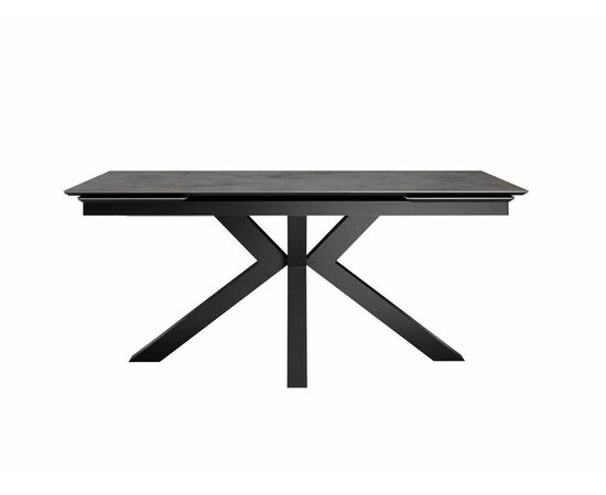 Стол DikLine SFE140 Керамика мрамор Бронза/подстолье черное/опоры черные (2 уп.), изображение 8 | Интернет магазин мебели и декора LifeDekor