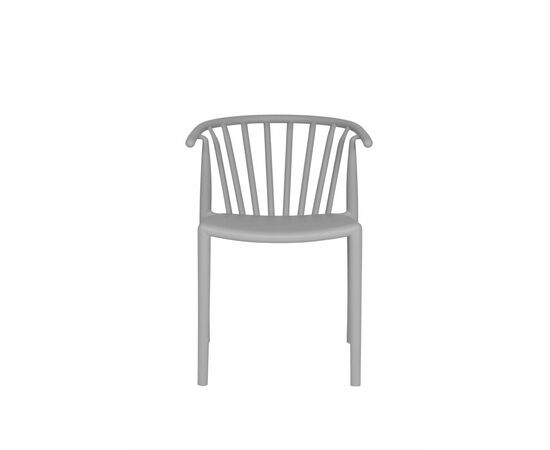 Стул Ansar пластик серый, изображение 3 | Интернет магазин мебели и декора LifeDekor